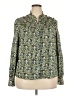 Assorted Brands Floral Green Long Sleeve Blouse Size 2X (estimated) - photo 1