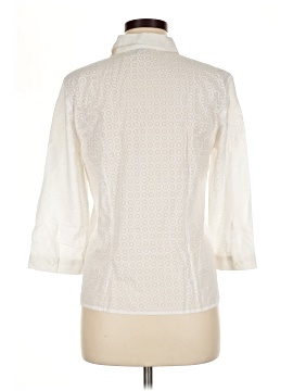 Geoffrey Beene Sport 3/4 Sleeve Button-Down Shirt (view 2)