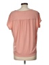 N Touch Pink Short Sleeve Top Size L - photo 2