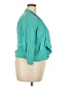 Maurices 100% Rayon Teal Jacket Size 20 (2) - photo 4