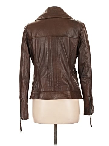 MICHAEL Michael Kors Leather Jacket (view 2)