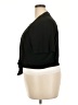 Glamour Black Short Sleeve Top Size 22 - photo 5