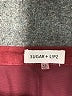 Sugar Lips 100% Polyester Solid Burgundy Casual Skirt Size XS - photo 4