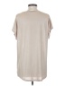 Like, Love Metallic Tan Short Sleeve Turtleneck Size S - photo 2