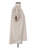 Like, Love Metallic Tan Short Sleeve Turtleneck Size S - photo 4