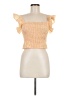 BB Dakota Orange Short Sleeve Top Size M - photo 1