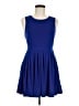 Twenty One Solid Blue Cocktail Dress Size M - photo 1