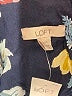 Ann Taylor LOFT 100% Rayon Floral Blue Kimono Size XS - photo 7