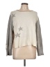 Splendid Stars Silver Pullover Sweater Size L - photo 1