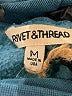 Rivet & Thread Teal Cardigan Size M - photo 7