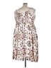 Torrid Print Ivory Cocktail Dress Size 4X Plus (4) - photo 2