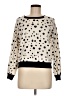 Only Polka Dots Ivory Pullover Sweater Size M - photo 1