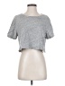Splendid 100% Cotton Gray Short Sleeve T-Shirt Size S - photo 1