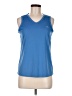 Adidas 100% Polyester Blue Active Tank Size M - photo 1