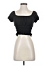 Capella Apparel Black Short Sleeve Top Size S - photo 1