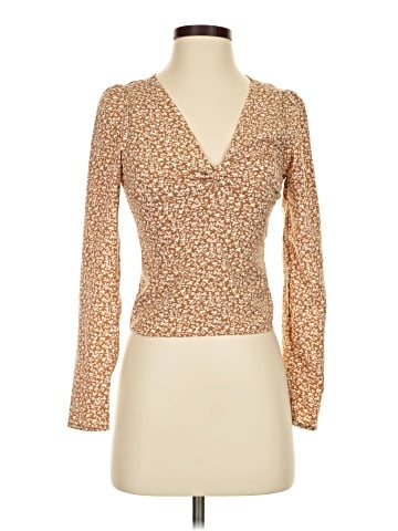 Abercrombie & Fitch Long Sleeve Blouse (view 1)