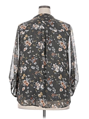 Papermoon 3/4 Sleeve Blouse (view 2)