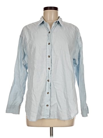 Universal Thread Long Sleeve Button-Down Shirt (view 1)
