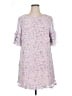 CeCe 100% Polyester Tweed Purple Casual Dress Size 14 - photo 1