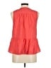 A New Day Red Sleeveless Blouse Size M - photo 2