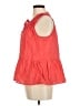 A New Day Red Sleeveless Blouse Size M - photo 5
