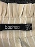 Boohoo Stripes Yellow Shorts Size 10 - photo 3