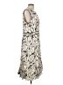 Talbots 100% Polyester Print Ivory Cocktail Dress Size 12 - photo 4