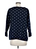 Cynthia Rowley TJX Polka Dots Blue Pullover Sweater Size M - photo 2