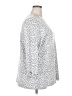 Cynthia Rowley TJX Animal Print Silver Pullover Sweater Size 2X - photo 4