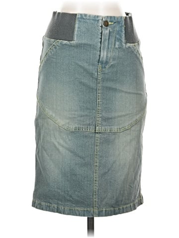 MNG Denim Skirt (view 1)
