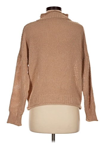 En Creme Turtleneck Sweater (view 2)