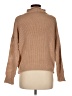 En Creme Solid Tan Turtleneck Sweater Size M (estimated) - photo 2
