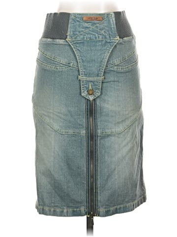 MNG Denim Skirt (view 2)