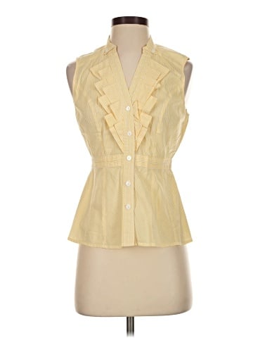 Fei Sleeveless Button-Down Shirt (view 1)
