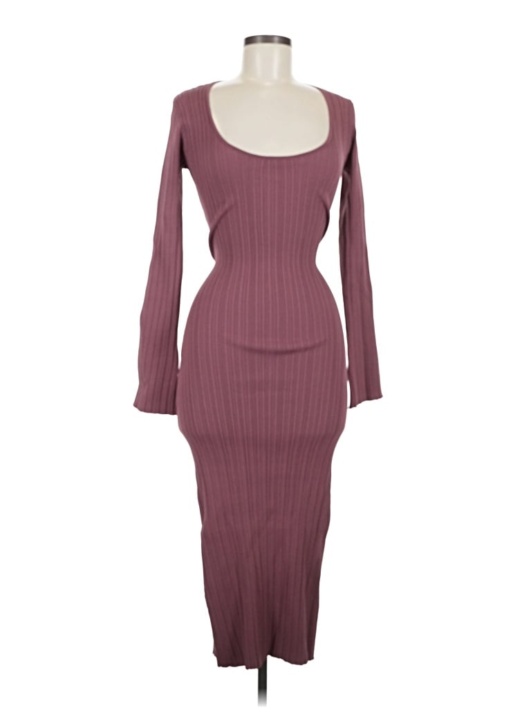 Pre-owned Wayf Cocktail Dress In Burgundy