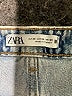 Zara Hearts Blue Jeans Size 4 - photo 4