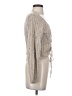 BB Dakota by Steve Madden Metallic Silver Pullover Sweater Size S - photo 4