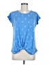 IZOD Blue Short Sleeve T-Shirt Size M - photo 1