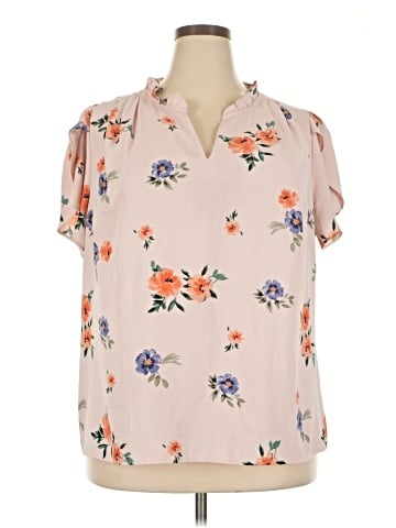 41Hawthorn Short Sleeve Blouse (view 1)