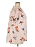 41Hawthorn 100% Polyester Floral Tan Short Sleeve Blouse Size 2X - photo 4