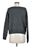 Calligraphie Metallic Gray Pullover Sweater Size M - photo 2