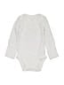 Carter's Solid Gray Long Sleeve Onesie 0-3 MO / 3 MO - photo 1