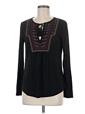Charlotte Russe Long Sleeve Top (view 1)