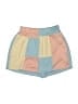 Shein Color Block Gold Shorts Size XS - photo 1