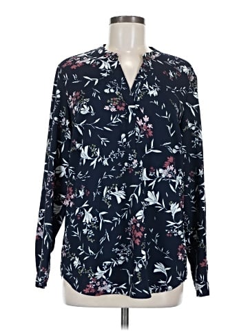 Hilary Radley Long Sleeve Blouse (view 1)