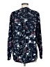Hilary Radley 100% Polyester Floral Blue Long Sleeve Blouse Size M - photo 2