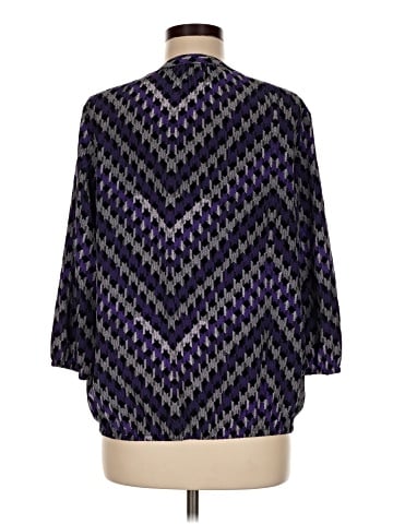 Dana Buchman 3/4 Sleeve Blouse (view 2)
