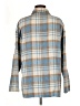 Shein 100% Polyester Plaid Blue Coat Size 6 - photo 2