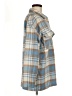 Shein 100% Polyester Plaid Blue Coat Size 6 - photo 4
