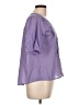 Assorted Brands Purple Short Sleeve Blouse Size L - photo 4